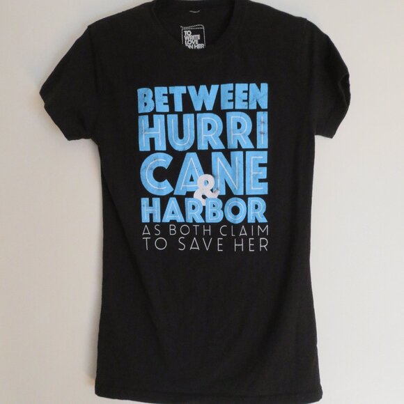 To Write Love On Her Arms TWLOHA | Size Large XL | Black Hurricane Cotton Tshirt - Picture 1 of 5